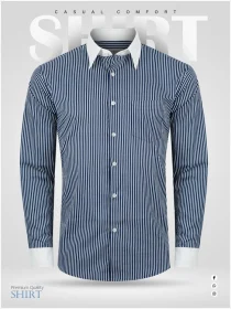 Elegant Straight Collar Shirt